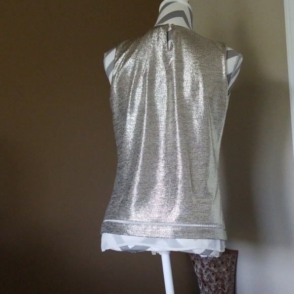 Gold Calvin Klein top - Picture 2 of 2